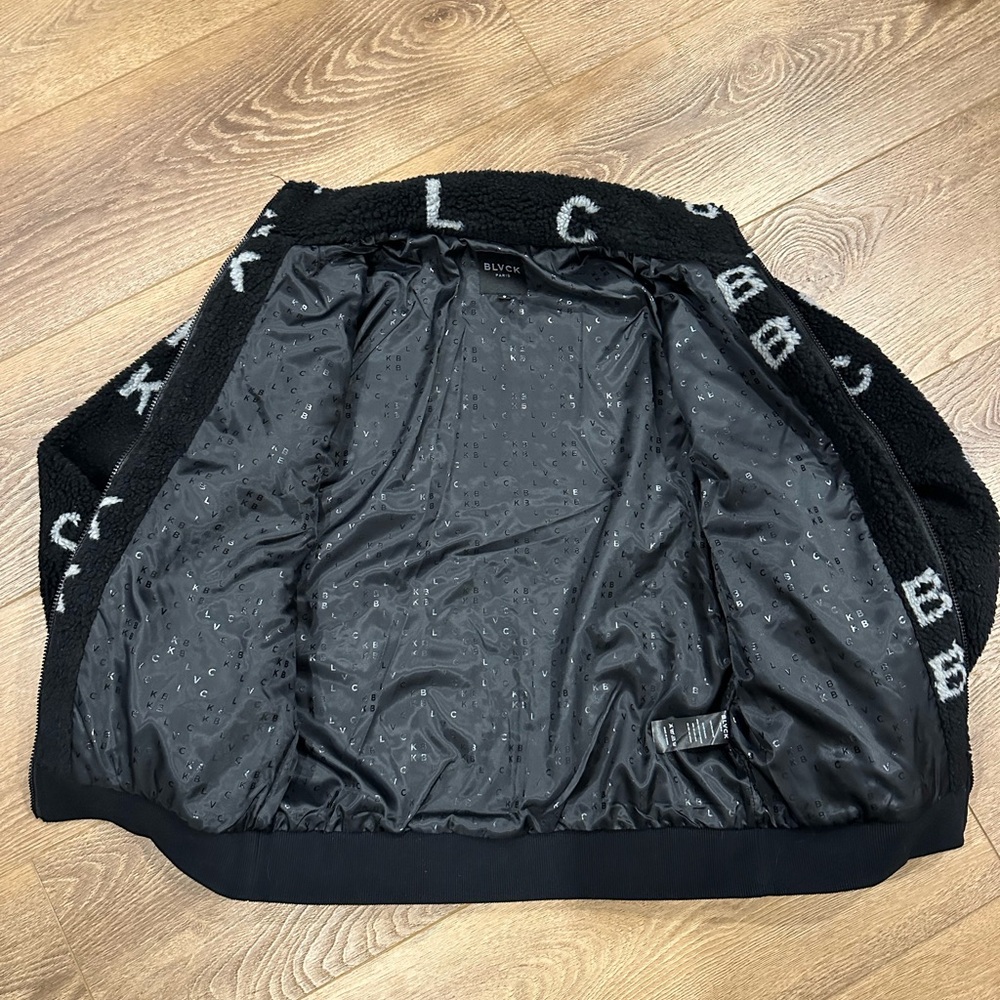 BLVCK Paris “Monogram” fleece jacket - Picture 7 of 13
